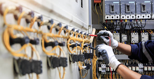 Professional Electrician technician working in Cove Creek, NC